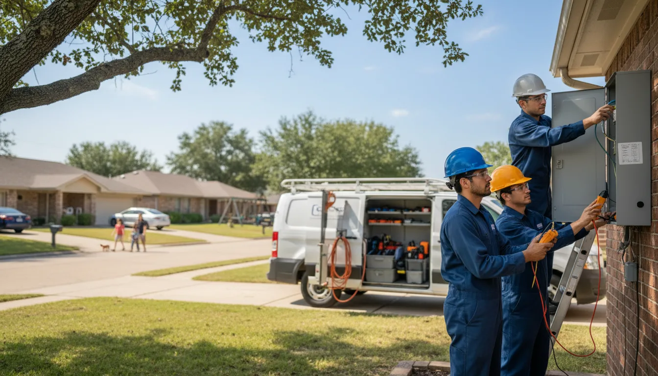 Certified electrician providing emergency electrical services in Decatur, NE